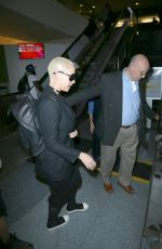 AMBER ROSE at LAX Airport in Los Angeles 09/06/2016