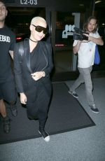 AMBER ROSE at LAX Airport in Los Angeles 09/06/2016