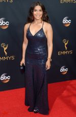 AMERICA FERRERA at 68th Annual Primetime Emmy Awards in Los Angeles 09/18/2016