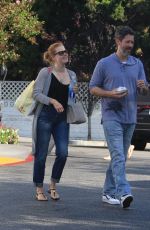 AMY ADAMS and Darren Le Gallo Out Shopping in Beverly Hills 09/08/2016
