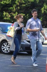 AMY ADAMS and Darren Le Gallo Out Shopping in Beverly Hills 09/08/2016