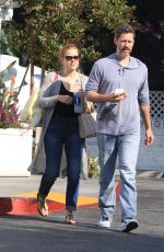 AMY ADAMS and Darren Le Gallo Out Shopping in Beverly Hills 09/08/2016