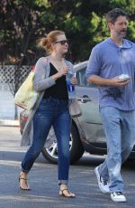 AMY ADAMS and Darren Le Gallo Out Shopping in Beverly Hills 09/08/2016