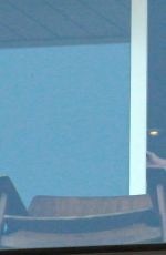 AMY PURDY at Hotel Balcony in Rio De Janeiro 08/30/2016