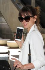 ANA DE ARMAS at LAX Airport in Los Angeles 08/31/2016