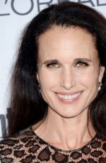 ANDIE MACDOWELL at Entertainment Weekly 2016 Pre-emmy Party in Los Angeles 09/16/2016
