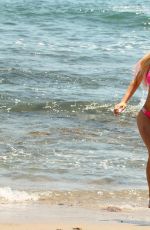 ANGELIQUE FRENCHY MORGAN in Bikini at a Beach in Malibu 09/07/2016