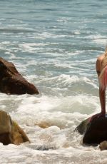 ANGELIQUE FRENCHY MORGAN in Bikini at a Beach in Malibu 09/07/2016