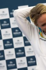 ANGELIQUE KERBER at Press Conference at Hilton Airport Hotel in Munich 09/13/2016