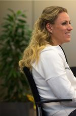 ANGELIQUE KERBER at Press Conference at Hilton Airport Hotel in Munich 09/13/2016