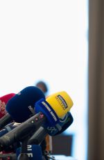 ANGELIQUE KERBER at Press Conference at Hilton Airport Hotel in Munich 09/13/2016