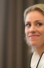 ANGELIQUE KERBER at Press Conference at Hilton Airport Hotel in Munich 09/13/2016