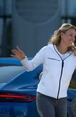 ANGELIQUE KERBER at Press Conference at Hilton Airport Hotel in Munich 09/13/2016