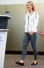 ANGELIQUE KERBER at Press Conference at Hilton Airport Hotel in Munich 09/13/2016