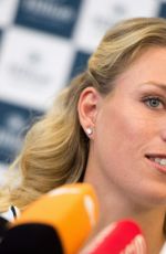 ANGELIQUE KERBER at Press Conference at Hilton Airport Hotel in Munich 09/13/2016