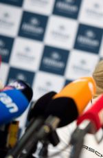 ANGELIQUE KERBER at Press Conference at Hilton Airport Hotel in Munich 09/13/2016