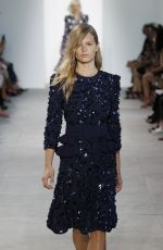 ANNA EWERS at Michael Kors Fashion Show at New York Fashion Week 09/14/2016