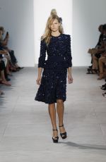 ANNA EWERS at Michael Kors Fashion Show at New York Fashion Week 09/14/2016