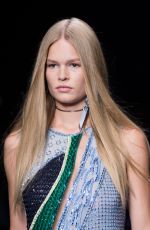 ANNA EWERS at Versace Spring/Summer 2017 Fashion Show at Milan Fashion Week