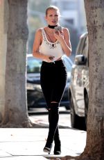 ANNALYNNE MCCORD Out and About in Santa Monica 09/01/2016