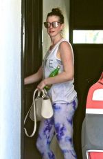ANNE HATHAWAY Arrives at a Gym in West Hollywood 09/06/2016