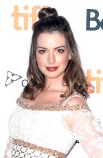 ANNE HATHAWAY at Colossal Premiere at 2016 Toronto International Film Festival 09/09/2016