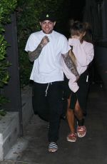 ARIANA GRANDE and Her Boyfriend Mac Miller Night Out in Los Angeles 09/01/2016