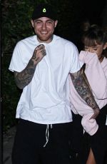 ARIANA GRANDE and Her Boyfriend Mac Miller Night Out in Los Angeles 09/01/2016