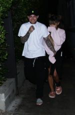 ARIANA GRANDE and Her Boyfriend Mac Miller Night Out in Los Angeles 09/01/2016