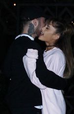 ARIANA GRANDE and Her Boyfriend Mac Miller Night Out in Los Angeles 09/01/2016
