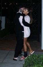 ARIANA GRANDE and Her Boyfriend Mac Miller Night Out in Los Angeles 09/01/2016