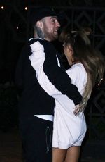 ARIANA GRANDE and Her Boyfriend Mac Miller Night Out in Los Angeles 09/01/2016