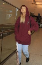 ARIANA GRANDE at LAX Airport in Los Angeles 09/15/2016