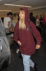 ARIANA GRANDE at LAX Airport in Los Angeles 09/15/2016