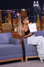 ARIANA GRANDE at Tonight Show Starring Jimmy Fallon in New York 09/08/2016