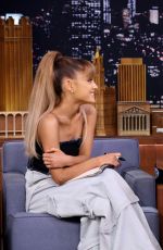ARIANA GRANDE at Tonight Show Starring Jimmy Fallon in New York 09/08/2016