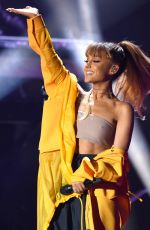 ARIANA GRANDE Performs at 2016 IhearRradio Music Festival in Las Vegas 09/24/2016