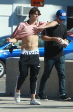 ARIEL WINTER in Tank Top Out in Sherman Oaks 09/26/2016