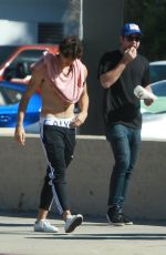 ARIEL WINTER in Tank Top Out in Sherman Oaks 09/26/2016