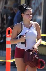 ARIEL WINTER in Tight Shorts Out in Studio City 09/14/2016