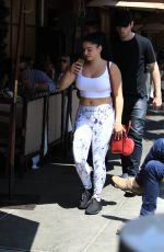 ARIEL WINTER in Tights Out and About in Los Angeles 09/02/2016