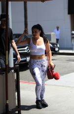 ARIEL WINTER in Tights Out and About in Los Angeles 09/02/2016