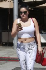 ARIEL WINTER in Tights Out and About in Los Angeles 09/02/2016