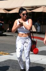 ARIEL WINTER in Tights Out and About in Los Angeles 09/02/2016