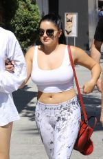 ARIEL WINTER in Tights Out and About in Los Angeles 09/02/2016