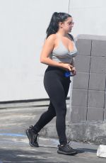 ARIEL WINTER in Tights Out in Los Angeles 09/27/2016