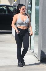 ARIEL WINTER in Tights Out in Los Angeles 09/27/2016