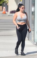 ARIEL WINTER in Tights Out in Los Angeles 09/27/2016