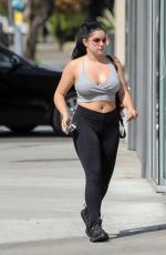 ARIEL WINTER in Tights Out in Los Angeles 09/27/2016