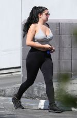 ARIEL WINTER in Tights Out in Los Angeles 09/27/2016